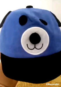 Topi Bisbol Anak 0-2 Tahun Laki & Perempuan Brown Bear Baseball Hat Import