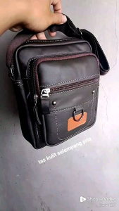 Tas Kulit Multifungsi & Tas Selempang Kulit Cowok