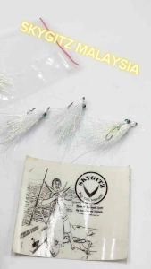 SKYGITZ MALAYSIA ICE CLOUSER MINNOW DOUBLE HOOK PEACOCK BASS SPIN FLY LURE