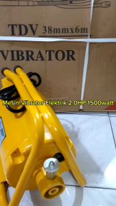Mesin Vibrator Elektrik Beton Concrete Elektrik Pemadat Cor Beton+Selang 6Meter