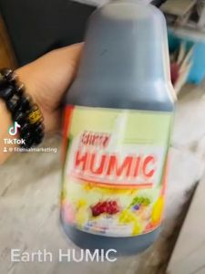 EARTH HUMIC WATER PLANT FOOD AND GROWTH PROMOTER 1 LITER