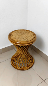 RT302. Natural Rattan Stool/ Side Table