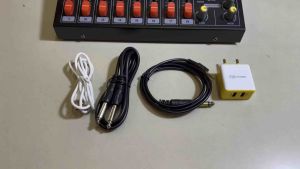 Mixer Universal 8 Channel Mixing Firstclass FC 228A Repeat Echo Effect 8 input Mic