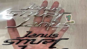 Tem chữ nổi Janus như zin sắc nét bộ 3 tem