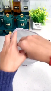 Set 90_95 màng bọc thực phẩm PE túi gấu có chun bọc đồ ăn co giản 1