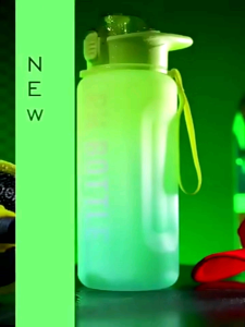 2L Sport Outdoor Water Bottle Botol Air Viral 2000ml 户外运动水杯瓶子
