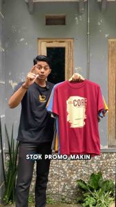 PAKET HEMAT 95RIBU DAPAT 7 PCS KAOS DISTRO PRIA WANITA DEWASA KEREN