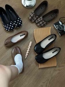 Tabi flat mary | รองเท้ากีบหมูส้นแบน