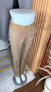 Celana kerja wanita pinggang karet slimfit muat bb 35-100 ready dari size m-8L