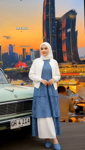 GHAZIA - 701 Sendal Pengantin Hak 7cm Brukat Polos Wanita Brukat Kondangan Wisuda Nikah Heels