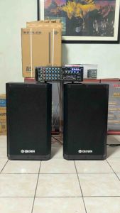 Original Sakura AV-733US 450W X 2 Karaoke Mixing Amplifier with BT USB and SD Port