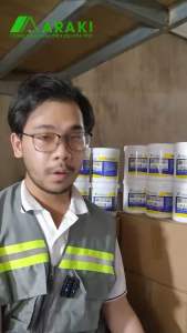 Chống thấm trong suốt trọng lượng 1000g/ Araki Poly 101