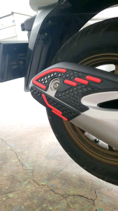 Misoka Muffler knalpot Cover Scoopy 2020 2024 Aksesoris Motor Honda Keren Murah Rubber Karet BUKANhayaidesu
