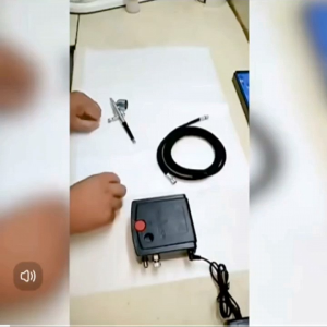 PRC 110W MINI AIR COMPRESSOR WITH 7CC PNEUMATIC AIR BRUSH SPRAYER PAINT SPRAY GUN CWH TOOLS SDN BHD CWH GROUP CWH TOOLS TRADING