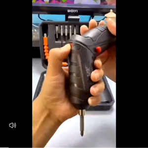 PRC 3.6V 4V USB Rechargeable CORDLESS SCREW DRIVER SCREWDRIVER WITH 47PCS SCREW BIT ACCESSORIES