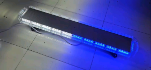 Blue White Siren Blinker Ambulance Patrol Light Slim type Emergency Light