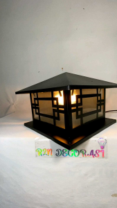Lampu hias pilar pagar minimalis LPP06