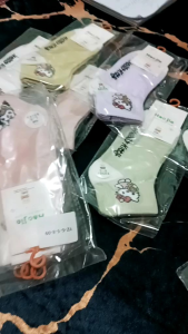 KAOS kaki CINAMORO MELODY KOCAKO HELLO KITTY BARBIE FROZEN kaos kaki  pendek anak sekolah anak motif lucu