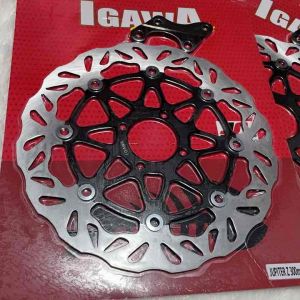 piringan cakram depan model psm hitam 300mm jupiter/vega/mx/mxnew/fizr/vega new/vega zr/nuovo/jupiter z1/dll