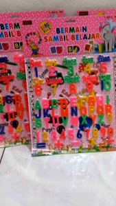 Mainan Edukasi Huruf ABC Dan Angka