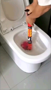 ที่สูบส้วม ที่ดูดส้วมแบบปั๊มแรงดันสูงแก้ปัญหาท่อตัน ชักโครกตันอย่างรวดเร็ว