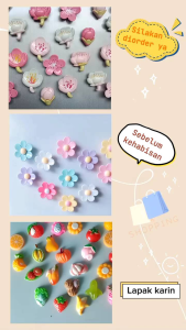 10pc magnet kulkas lucu unik karakter butterfly aksesoris hiasan kulkas