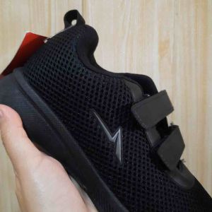 Sepatu Ando BSC 35 VLC Hitam/hitam Size 33-36