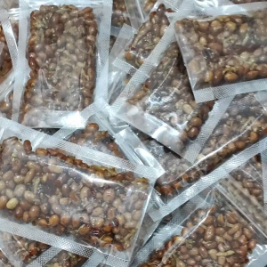 TERI KACANG BUMBU RUJAK PEDAS - MANIS 70 gram / teri kacang