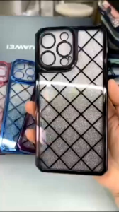 Casing Octagon Net untuk Realme C51, C53, C1, C55, C2, C63 & C61