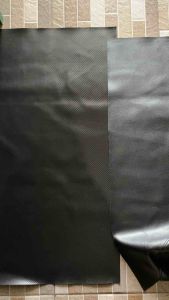 Kulit jok motor /sarung jok motor hitam tebal motif jeruk dan karbon/bisa untuk vario/ukuran 91x46 cm/POLOSAN dan JAHIT FR