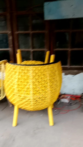 Kursi Teras Brekele 1 Set Rotan Sintesis Kursi Santai Minimalis Murah