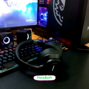 Headset Headphone Wireless Bluetooth 5.0 Low Latance NYK Sinester X900 Lite