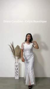 MAXI DRES CAROLINE M L XL XXL