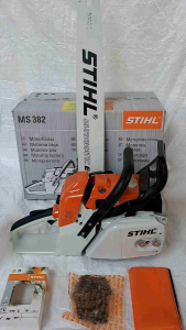Stihl chainsaw ms-382 senso ms-382 gergaji kayu 25inch/63cm