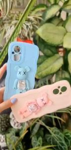 Casing Vivo Y01 Y15S Y15A Y22 - Casing 3D Wave Bearbrick