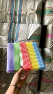 Sedotan Salur Bening Lurus