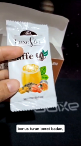 kopi instan pelangsing machiato / kopi pembakar lemak / kopi diet tahan lapar / kopi penghancur lemak