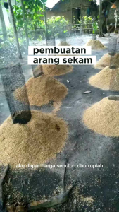 Sekam bakar murah 5 kg penyubur tanaman /media tanam