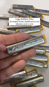 Logo Emblem Veloz tempel di laci dashboard