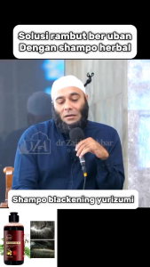 SHAMPO UBAN YURIZUMI paling ampuh mengatasi rambut beruban