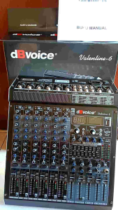 Mixer Audio DB Voice Valentine 6 8 Channel Usb Bluetooth 199 DSP Efek Vocal Original