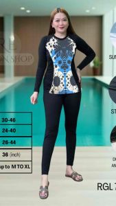 UV Protection Swimwear Terno: Rashguard & Leggings Set For Women