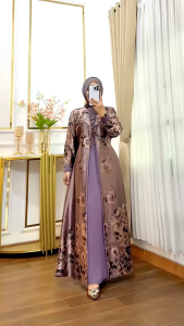 gamis muslim wanita cantik mewah