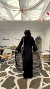Abaya Hitam & Gamis Swarovski: Dress Arab Saudi & Kondangan Turki Termurah & Terlaris