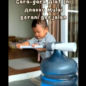 Baby walker pipa paralon / Alat belajar jalan untuk bayi