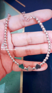 G46 Gelang Silver Hati