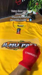 KAOS ILMU PADI (tebal bahan combed 24s)