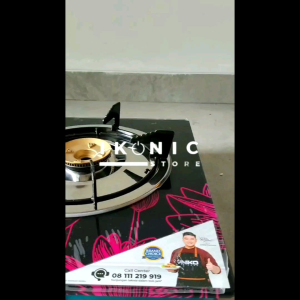 IKONIC Kompor Gas Kaca 2 Tungku Kompor Gas Niko Reflection 1 100% Original Garansi Resmi