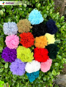 Scrunchie Hijab cepol tile tulle premium ikat rambut anti pusing anti melorot anti kempes