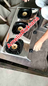 Kompor serbaguna 3 Tungku ( martabak  seblak dll)